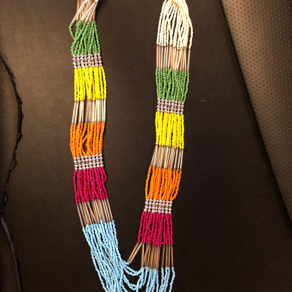 Multi Stand Beaded Necklace